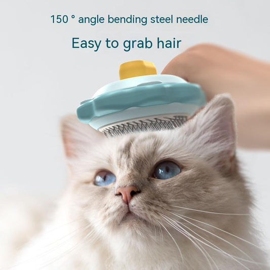 Professional Pet Hair Remover Tool – Stainless Steel Carpet Rake for Furniture, Couch, Rug & Pet Bed Cleaning